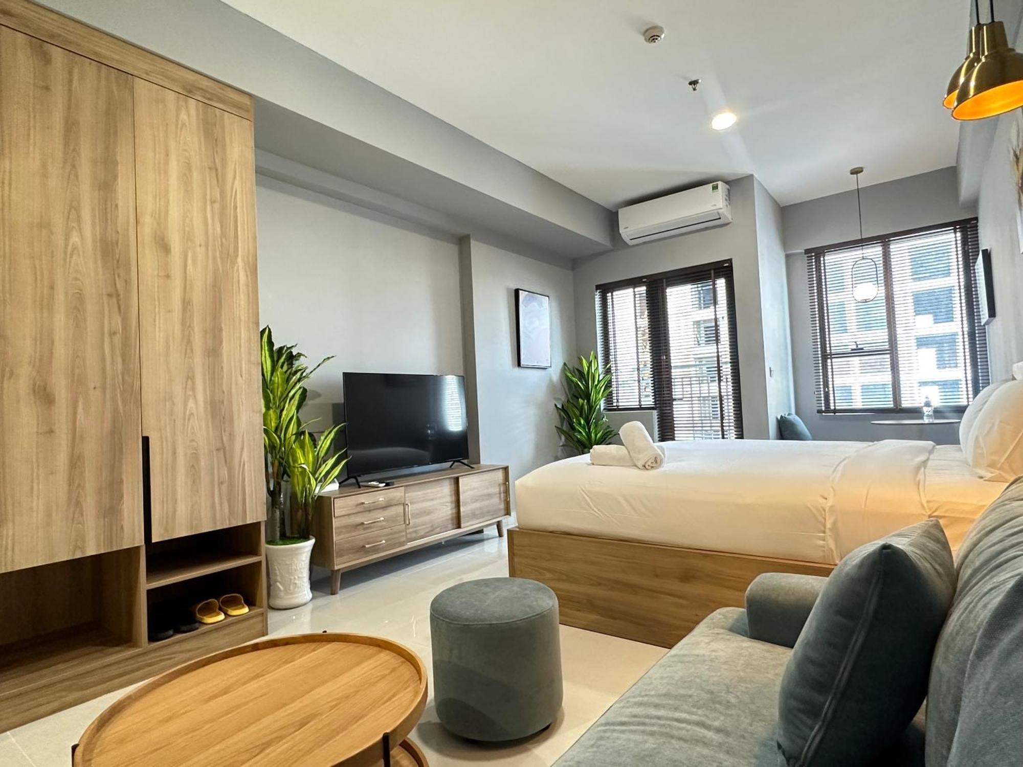 May Soho Saigon Serviced Apartment Cidade de Ho Chi Minh Quarto foto